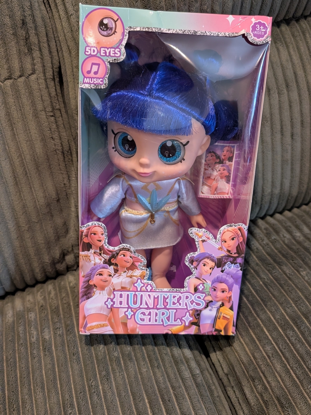 New K-pop Demon Hunters Zoey Singing Doll